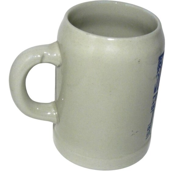 Rare Liberty Bell Ceramic Mug with American Flag German Leaf Makers Mark 0.5 L - Picture 4 of 4